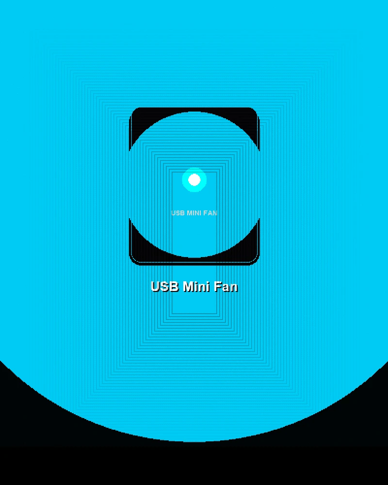 USB Mini Fan (Keychain) 2