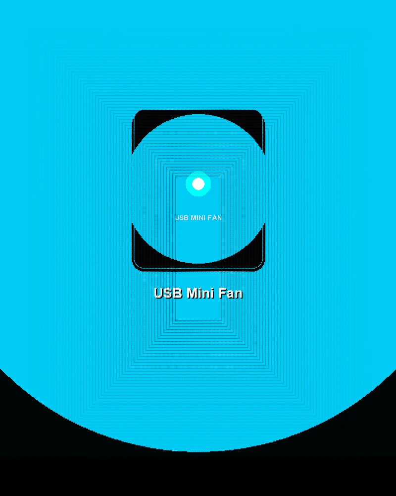 USB Mini Fan (Keychain) 3